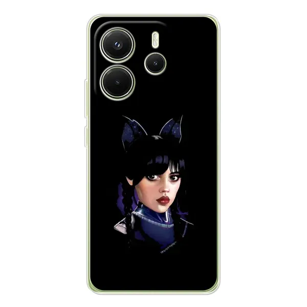 Чохол з принтом «серйозна Венздей» для Xiaomi Redmi Note 14 4G (EU) Чохол з принтом «серйозна Венздей» для Xiaomi Redmi Note 14 4G (EU)