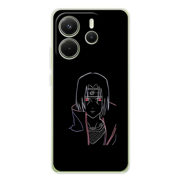 Чехол с принтом «силуэт Итачи» для Xiaomi Redmi Note 14 4G (EU)