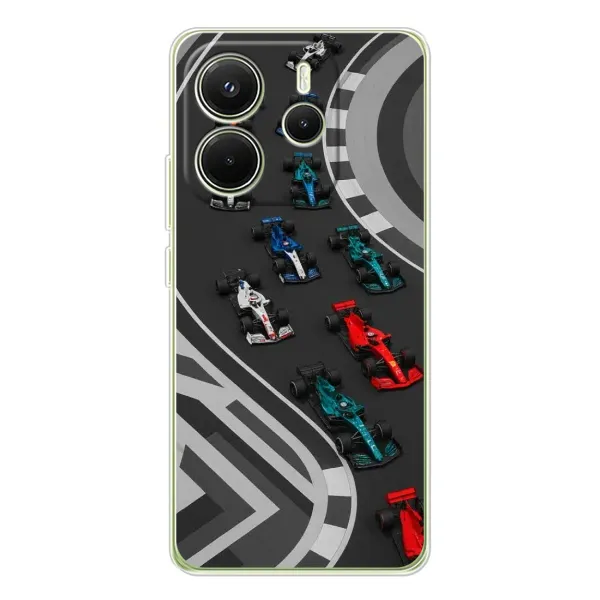 Чохол з принтом «Траса Ф1» для Xiaomi Redmi Note 14 4G (EU) Чохол з принтом «Траса Ф1» для Xiaomi Redmi Note 14 4G (EU)