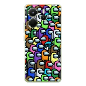 Чохли Амонг Ас для Xiaomi Redmi Note 14 4G (AlphaPrint) (Убитий)