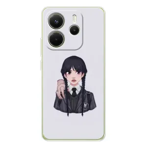 Чохли Венсдей на Xiaomi Redmi Note 14 4G Уенсдей (AlphaPrint) (Венздей і Річ)