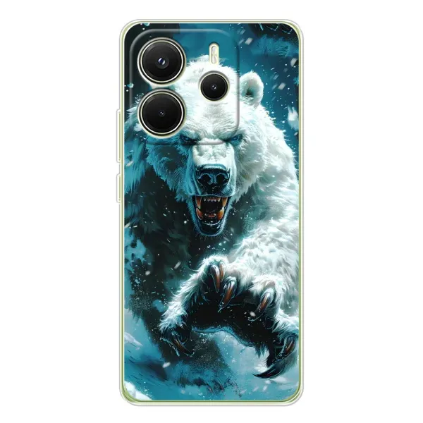 Чохол з принтом «Полярний ведмідь» для Xiaomi Redmi Note 14 4G (EU) Чохол з принтом «Полярний ведмідь» для Xiaomi Redmi Note 14 4G (EU)