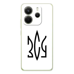 Чехлы для Xiaomi Redmi Note 14 4G  Укр. Символика (AlphaPrint) (ЗСУ герб)