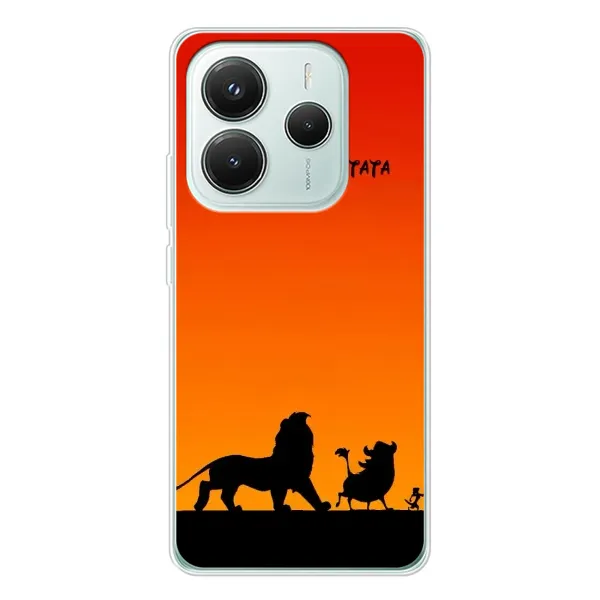 Чехол с принтом «Акуна Матата закат» для Xiaomi Redmi Note 14 5G