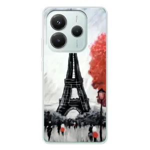 Чохол Ейфелева Вежа Xiaomi Redmi Note 14 5G - (AlphaPrint) (Вежа в Парижі)