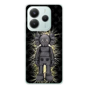 Чехлы для Xiaomi Redmi Note 14 5G - Bearbrick Louis Vuitton (PREMIUMPrint) (Bearbrick LV)