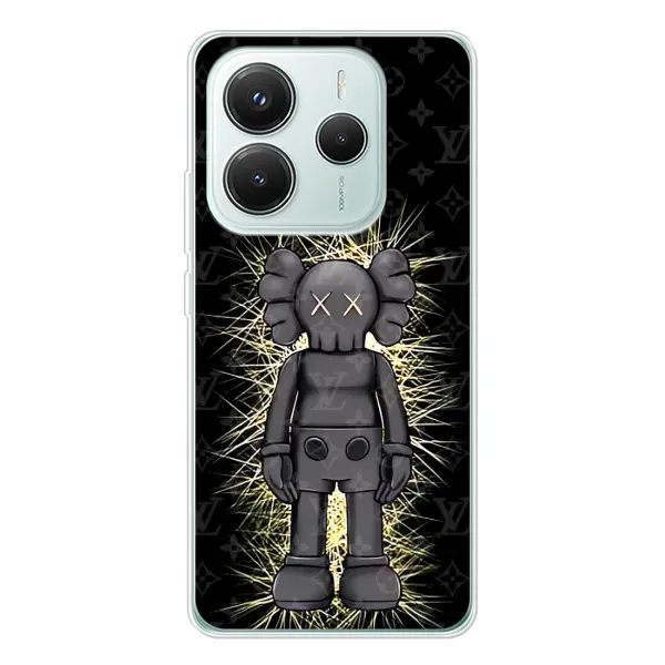 Чехол с принтом «Bearbrick LV» для Xiaomi Redmi Note 14 5G