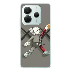 Чехлы для Xiaomi Redmi Note 14 5G - Bearbrick Louis Vuitton (PREMIUMPrint) (Беарбрик Джордан)
