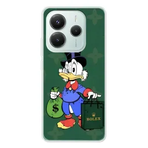 Чехли для Xiaomi Redmi Note 14 5G - Скрудж МакДак Louis Vuitton (PREMIUMPrint) (Богата Утка)
