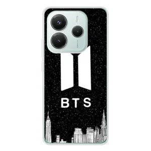 Чохли BTS для Xiaomi Redmi Note 14 5G (AlphaPrint) (БТС Лого)