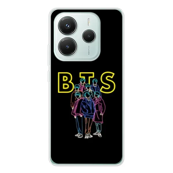Чохол з принтом «BTS стайл» для Xiaomi Redmi Note 14 5G