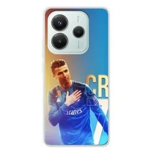 Чехол Криштиану Роналду для Xiaomi Redmi Note 14 5G (AlphaPrint) (CR7 Real)