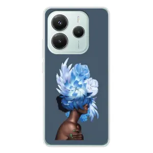 Чехлы (ART) Цветы на Xiaomi Redmi Note 14 5G (VPrint) (Квіти на голові)