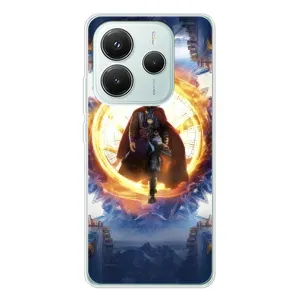 Чехлы с героями Марвел Xiaomi Redmi Note 14 5G (VPrint) (Доктор Стрендж)