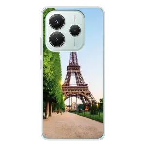 Чохол Ейфелева Вежа Xiaomi Redmi Note 14 5G - (AlphaPrint) (Дорога до Парижу)