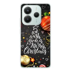 Різдвяні Чохли для Xiaomi Redmi Note 14 5G (VPrint) (Ялинка)