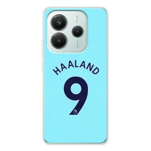 Чехлы с футболистом Ерлинг Холанд для Xiaomi Redmi Note 14 5G (AlphaPrint) (Ерлинг Холанд 9)