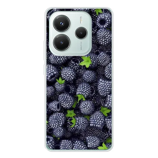 Чохол з принтом «Ожина» для Xiaomi Redmi Note 14 5G
