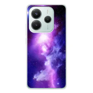 Космические Чехлы для Редми Ноут 14 5Джи (VPrint) (Галактика)