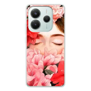 Чехлы (ART) Цветы на Xiaomi Redmi Note 14 5G (VPrint) (Очі в квітах)