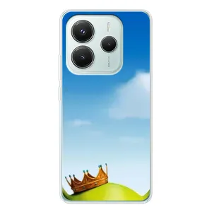 Чехол с мультфильмом Шрек на Xiaomi Redmi Note 14 5G (Голова Шрека)