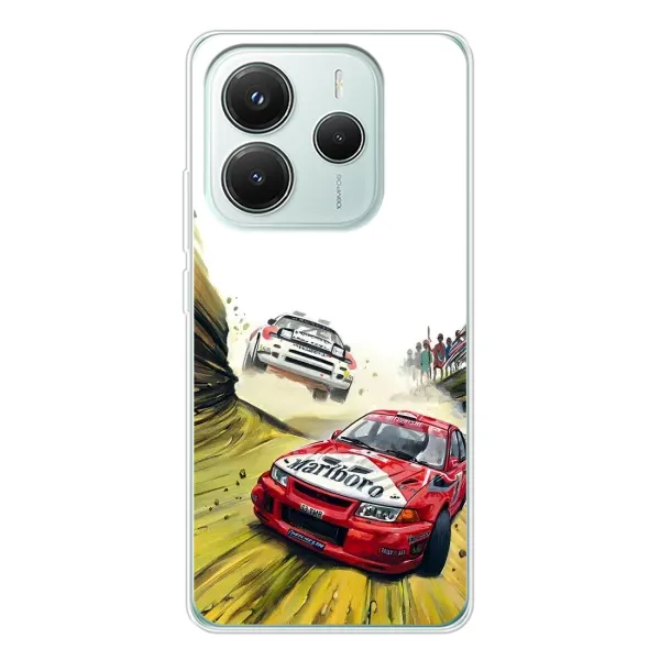 Чохол з принтом «Гоночні Тачки» для Xiaomi Redmi Note 14 5G