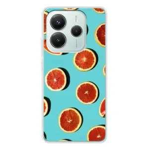 Чехлы с Фруктами для Xiaomi Redmi Note 14 5G (VPrint) (Грейпфрут)