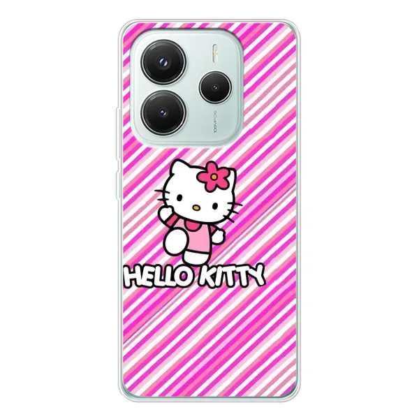 Чохол з принтом «Hello Kytty» для Xiaomi Redmi Note 14 5G