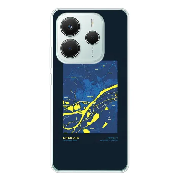 Чохол з принтом «Херсон» для Xiaomi Redmi Note 14 5G