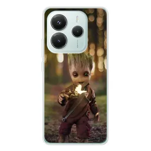 Чехол МАРВЕЛ для Редмі Нот 14 5Джи (AlphaPrint) (I am Groot)