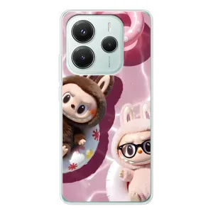Чохол з Лабубу на Xiaomi Redmi Note 14 5G (Іграшка Лабубу)