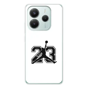 Чехлы для Xiaomi Redmi Note 14 5G - с картинкой JORDAN (AlphaPrint) (Jordan 23)