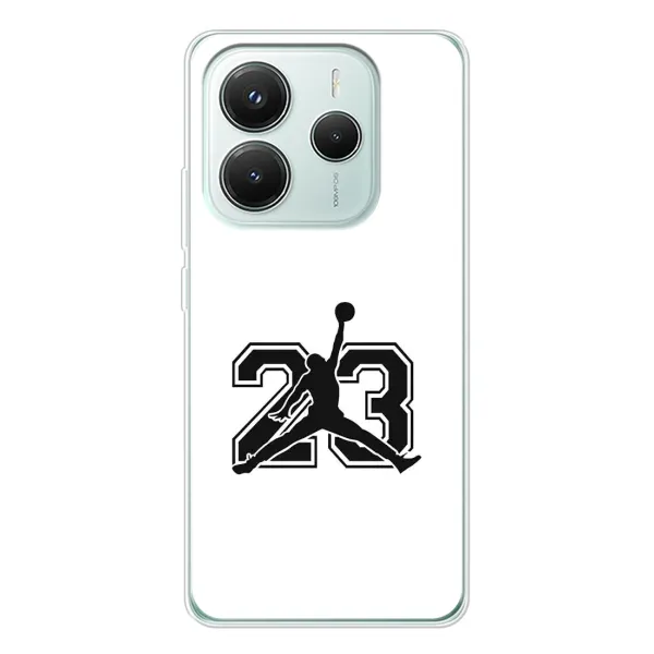 Чохол з принтом «Jordan 23» для Xiaomi Redmi Note 14 5G Чохол з принтом «Jordan 23» для Xiaomi Redmi Note 14 5G