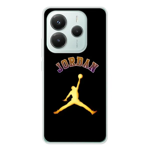 Чохол з принтом «Jordan Gold» для Xiaomi Redmi Note 14 5G Чохол з принтом «Jordan Gold» для Xiaomi Redmi Note 14 5G