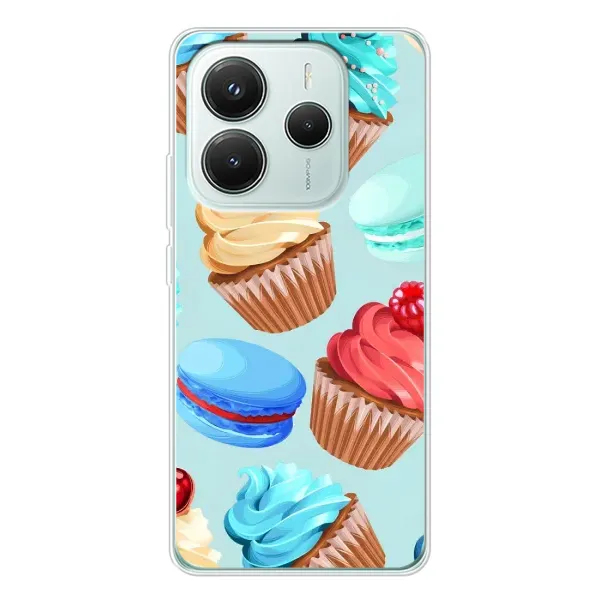 Чохол з принтом «Кексики» для Xiaomi Redmi Note 14 5G