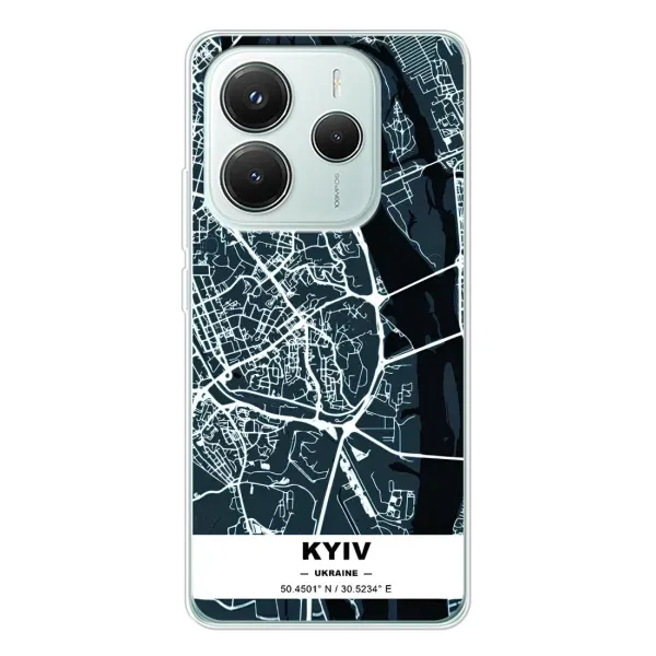 Чохол з принтом «Київ» для Xiaomi Redmi Note 14 5G