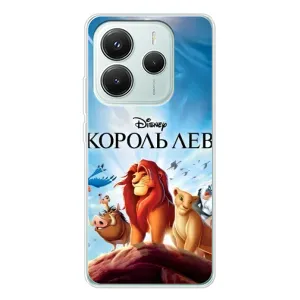 Чехол Король лев на Редмі Нот 14 5Джи (Постер Король Лев)