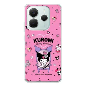 Чехлы с топовыми принтами для Редми Ноут 14 5Джи (KUROMI)