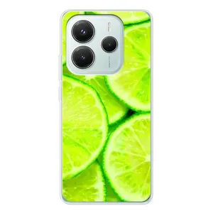 Чехлы с Фруктами для Xiaomi Redmi Note 14 5G (VPrint) (Лайм)