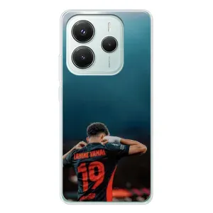 Чехол с футболистом Ламин Ямаль Xiaomi Redmi Note 14 5G (Ламин 19)