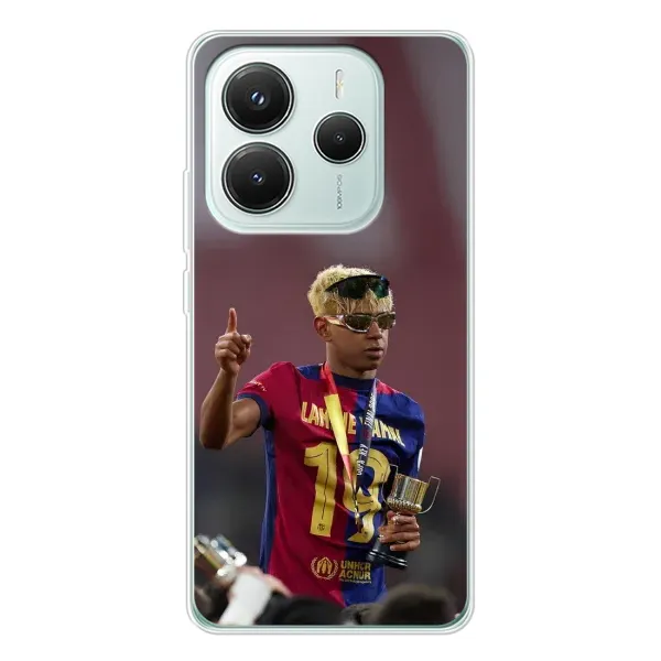 Чехол с принтом «Lamine Yamal» для Xiaomi Redmi Note 14 5G