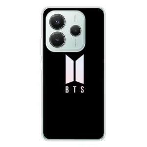 Чохли BTS для Xiaomi Redmi Note 14 5G (AlphaPrint) (Лого BTS)