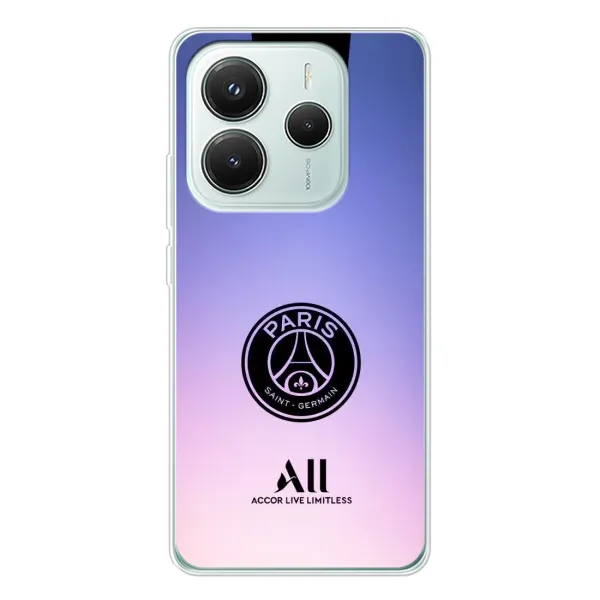 Чехол с принтом «лого PSG» для Xiaomi Redmi Note 14 5G