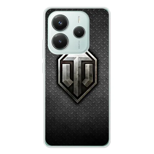 Чохол з принтом «Лого Tanks» для Xiaomi Redmi Note 14 5G