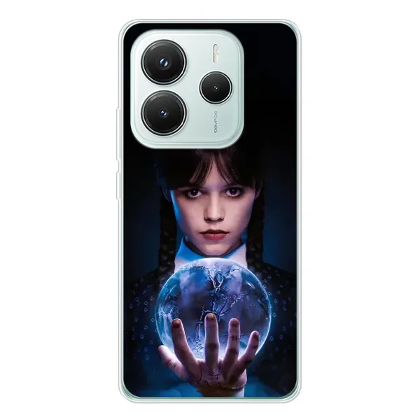 Чехол с принтом «Магическая сфера Уэнздей» для Xiaomi Redmi Note 14 5G