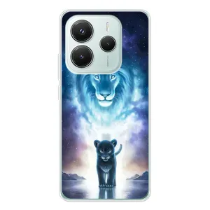 Чохол з картинкою ЛЕВ для Xiaomi Redmi Note 14 5G (VPrint) (Маленький лев)