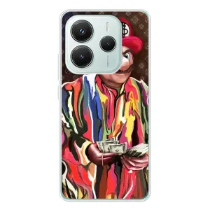 Брендновые Чехлы для Xiaomi Redmi Note 14 5G - (PREMIUMPrint) (Mario LV)