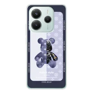 Круті Чохли Луі Віттон для Xiaomi Redmi Note 14 5G (AlphaPrint) (Медведик LV)