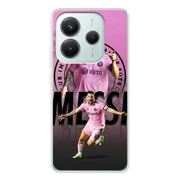 Чехол с принтом «Messi Miami» для Xiaomi Redmi Note 14 5G