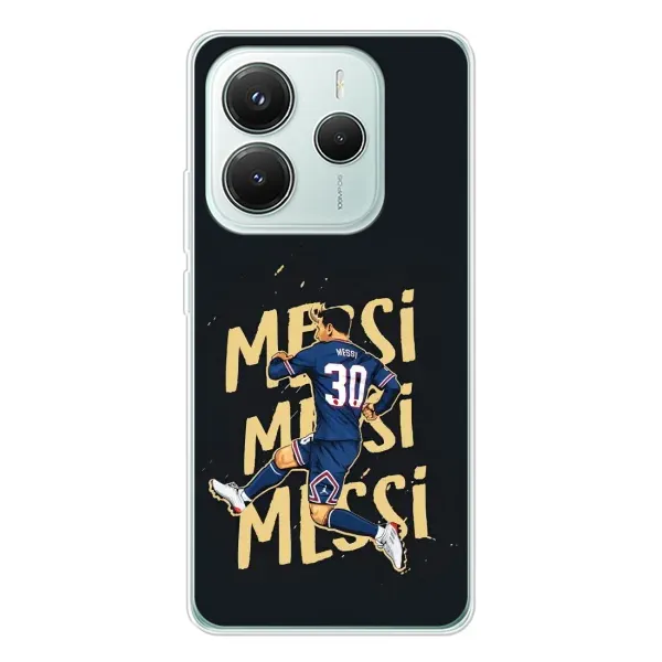 Чехол с принтом «Messi ПСЖ» для Xiaomi Redmi Note 14 5G
